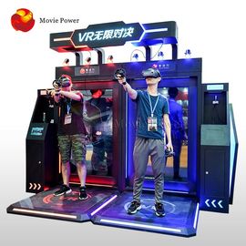 Wechselwirkender Simulator der virtuellen Realität, der oben VR-Schießen-Spiel-Maschine steht