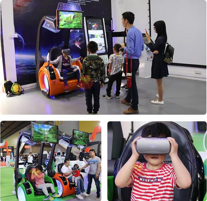Spiel-Maschine der Kiddie-virtuellen Realität münzenbetrieben/Simulator des Kino-9D 1