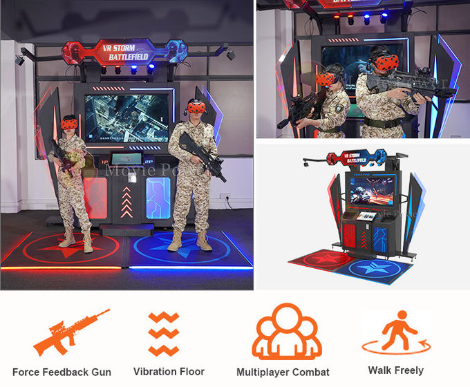 Simulator-elektrische Plattform der 2 Spieler-wechselwirkende stehende virtuellen Realität 1